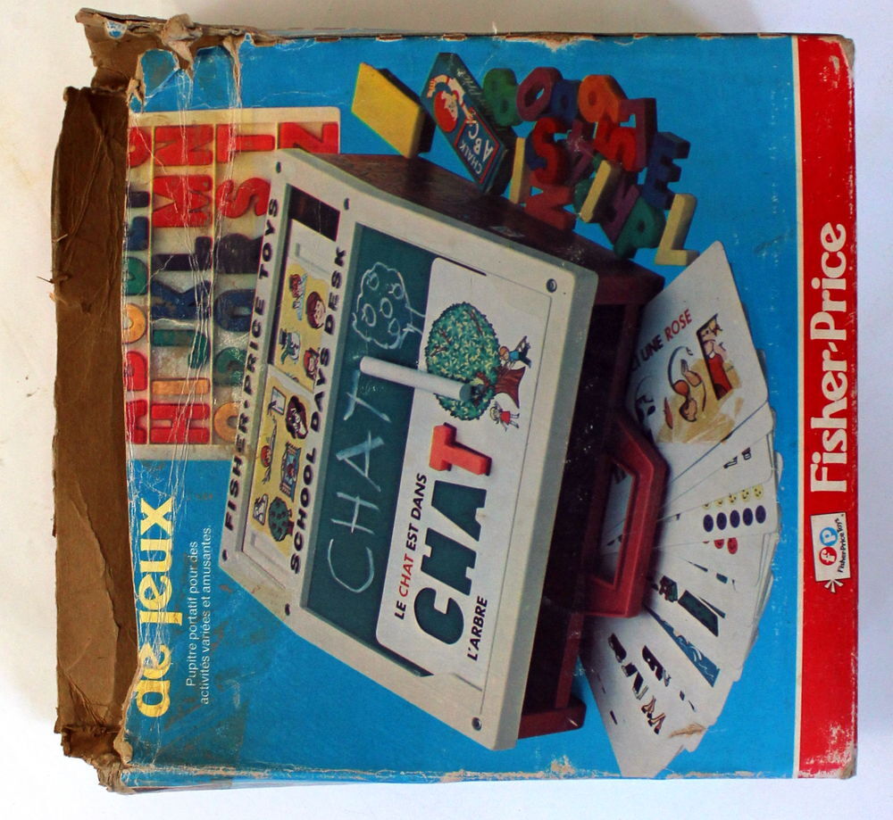 Pupitre De Jeux Fisher Price 1972 -1978 Jeux / jouets