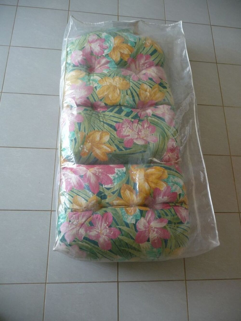 2 matelas fauteuils jardin ou transats avec housse rangement Jardin