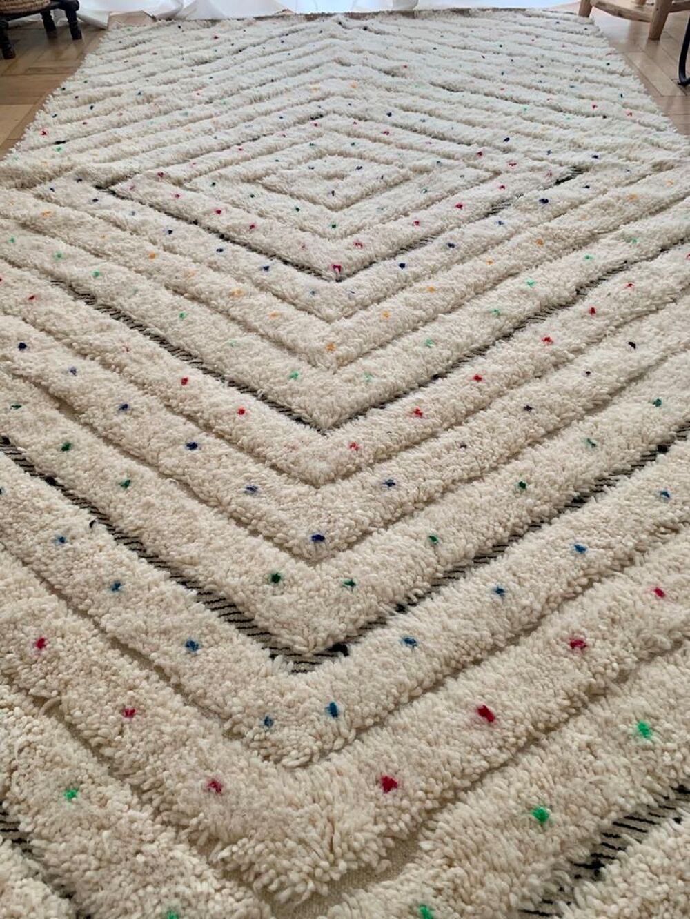 &Eacute;L&Eacute;GANT TAPIS BERB&Egrave;RE NEUF Décoration
