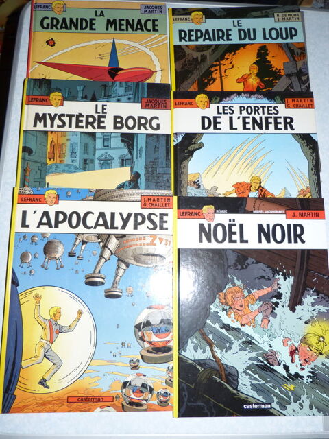BD  -  LEFRANC  - a choisir  -   LISEZ TOUT LE TEXTE 1 Brest (29)