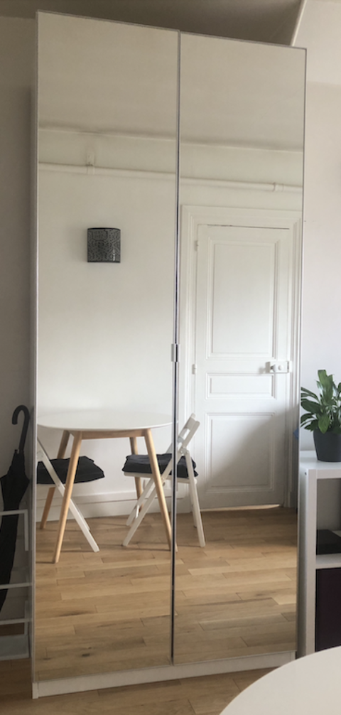 Armoire dressing IKEA PAX 100x236 à portes miroir 0 Paris 16 (75)