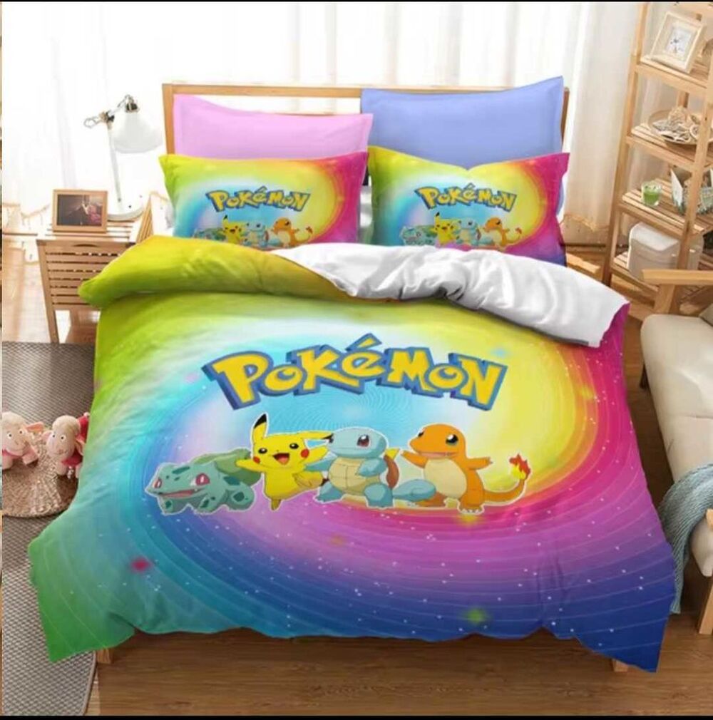 parure lit Pokemon Mobilier enfants