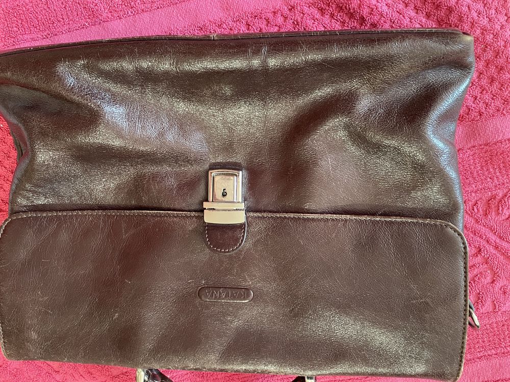 cartable en cuir Maroquinerie