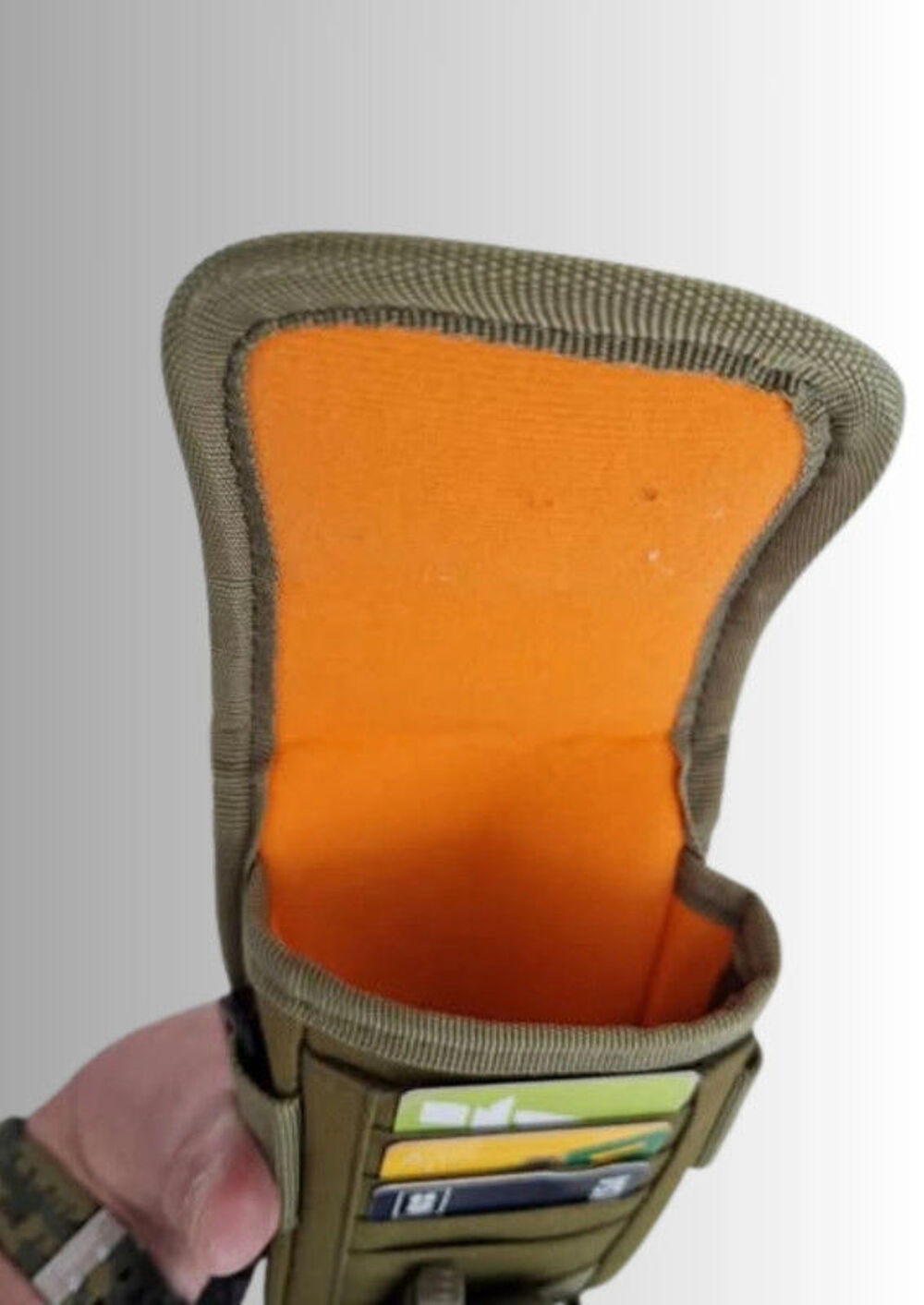 &Eacute;tui de t&eacute;l&eacute;phone portable et CB avec fixation Molle Sacoche Sports