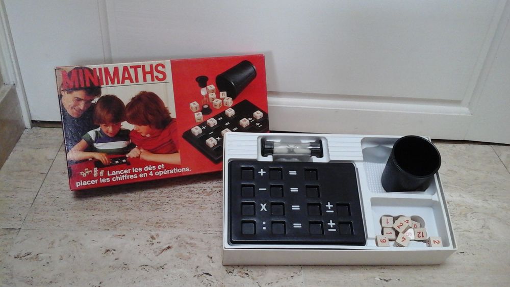 Jeux de soci&eacute;t&eacute;: les Chiffres Crois&eacute;s et Minimaths Jeux / jouets