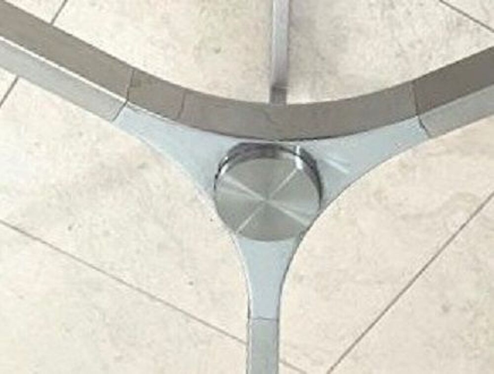 Table basse Plateau tournant d'un geste du doigt verre tremp Meubles