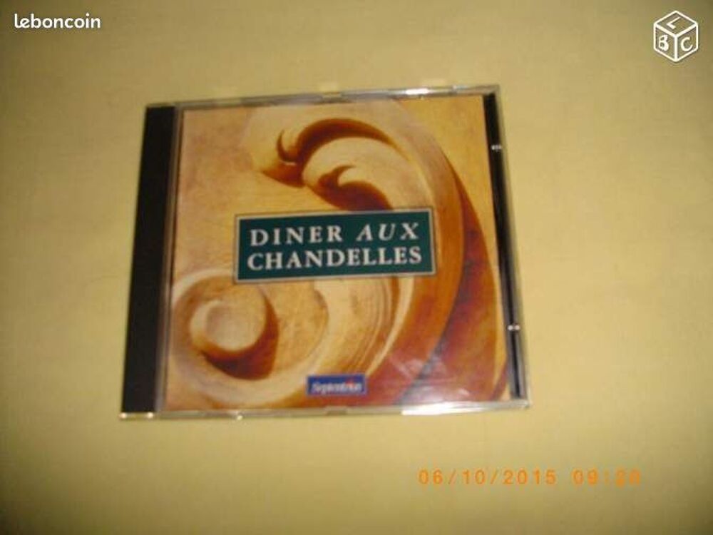 Cd "DINER AUX CHANDELLES" - (NEUF) Audio et hifi