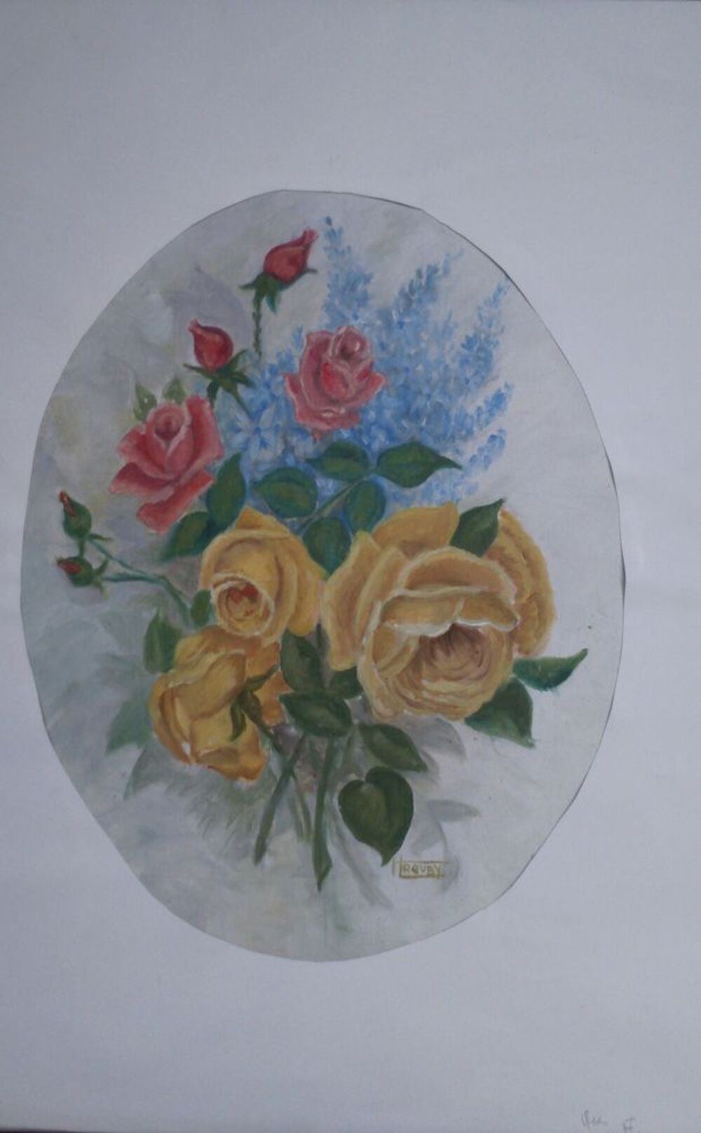 tableau de fleurs Décoration