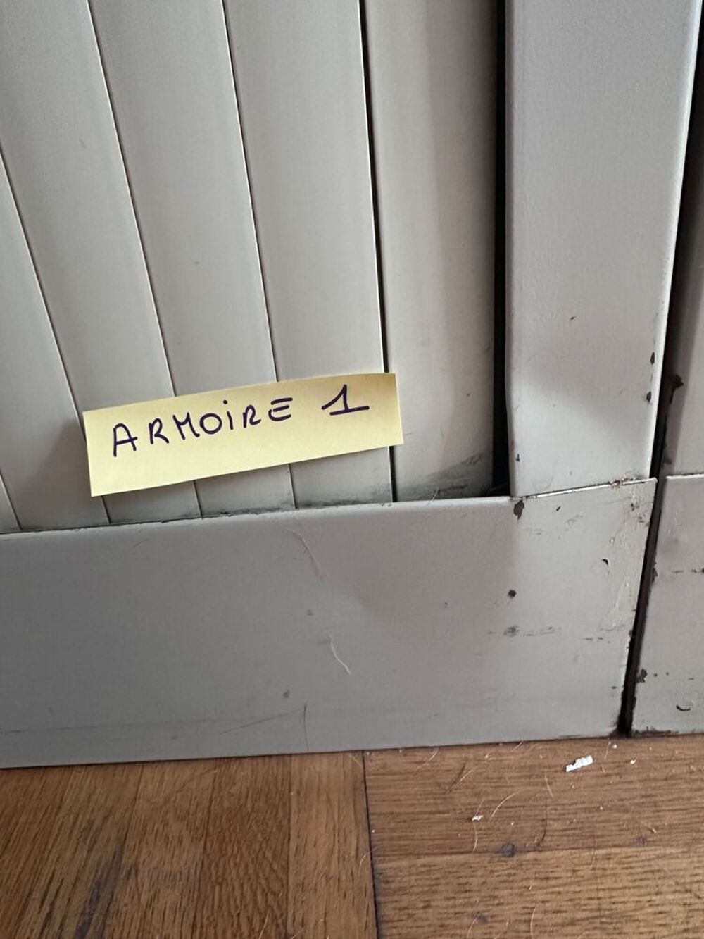 lot de 3 armoires de bureau + rehausses gris Meubles