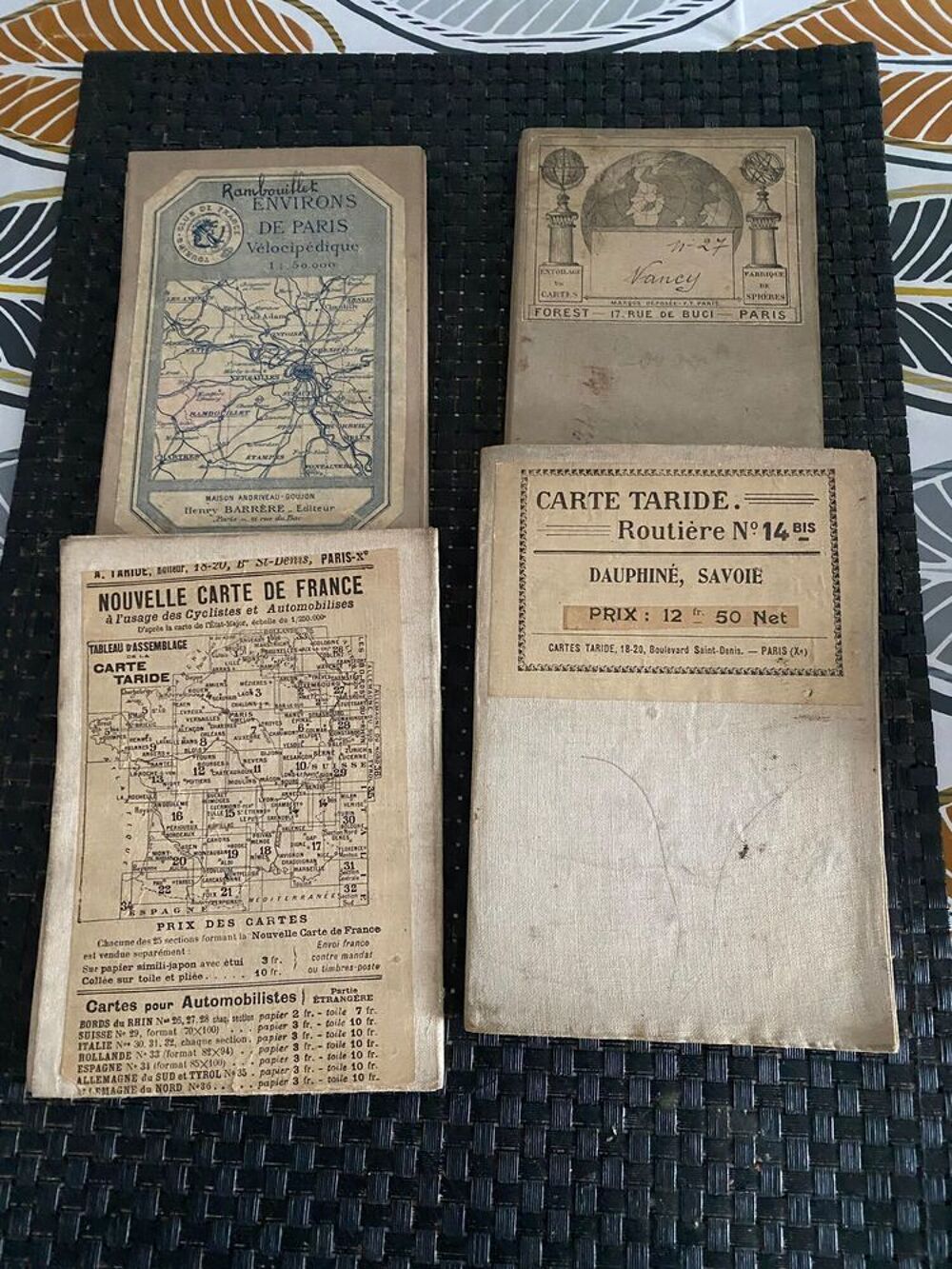 8 CARTES TARIDE DIVERSES 