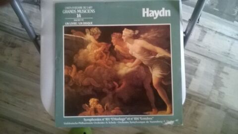 Vinyle Haydn
Chefs d'oeuvre de l'art-Grands musiciens N°14
5 Talange (57)