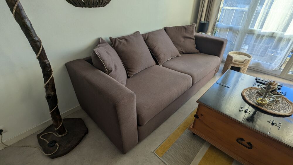 Canap&eacute; droit fixe 3 places Meubles