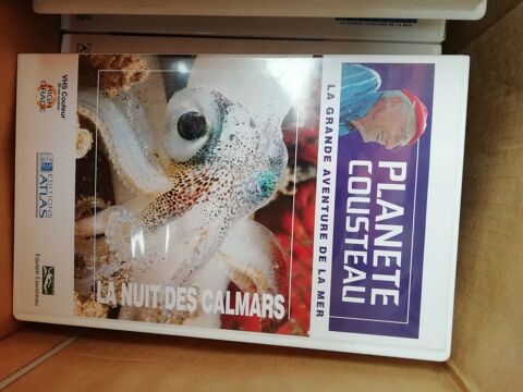 K7 video VHS collection plante de Cousteau 99 Troissereux (60)