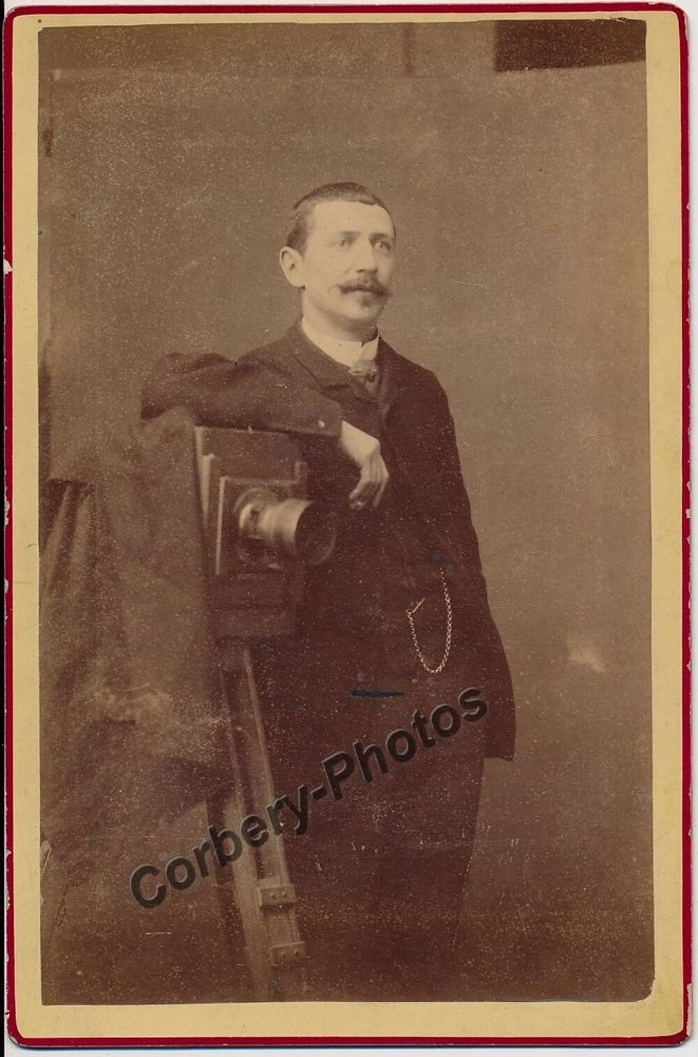Photographie Portrait Photographe &agrave; Identifier Photo 1880 