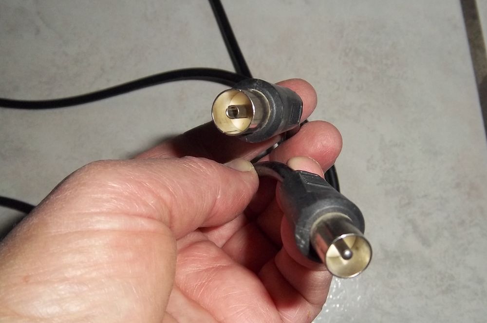 Cable coaxial m&acirc;le/m&acirc;le Photos/Video/TV