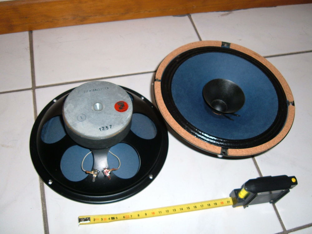 large bande alnico bicones et autres Haut Parleurs vintages Audio et hifi