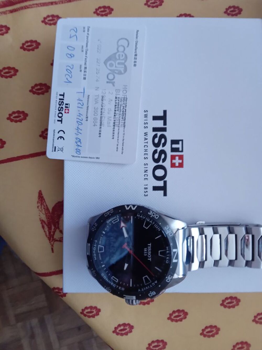 Tissot - T-Touch Solar Connect - T121.420-44.051.00 - Unisex Bijoux et montres