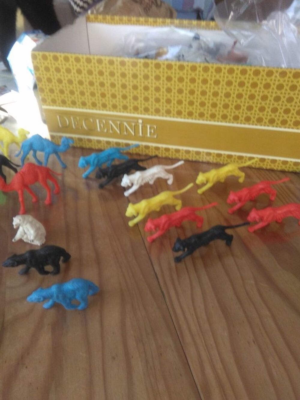 ANIMAUX SAUVAGES EN PLASTIQUE ann&eacute;es 70/80 baisse du prix 9€ Jeux / jouets
