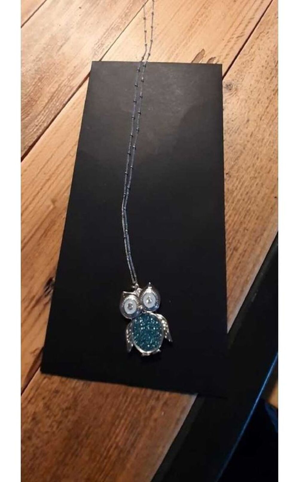 pendentif chouette inoxydable Bijoux et montres
