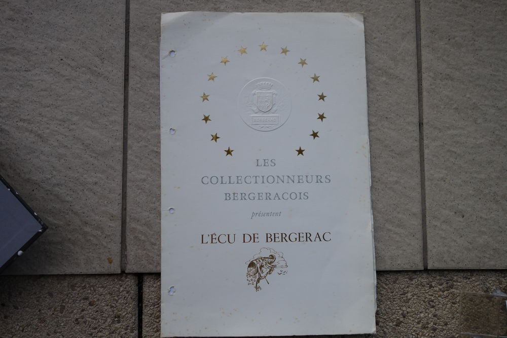 Lot de 6 pi&egrave;ces ECU Union du commerce Douaisien 