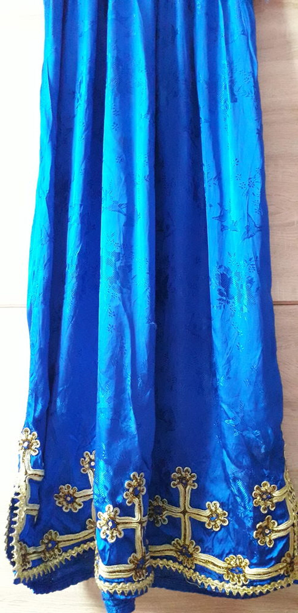 ROBE ORIENTALE BLEU NUIT NEUVE Vêtements