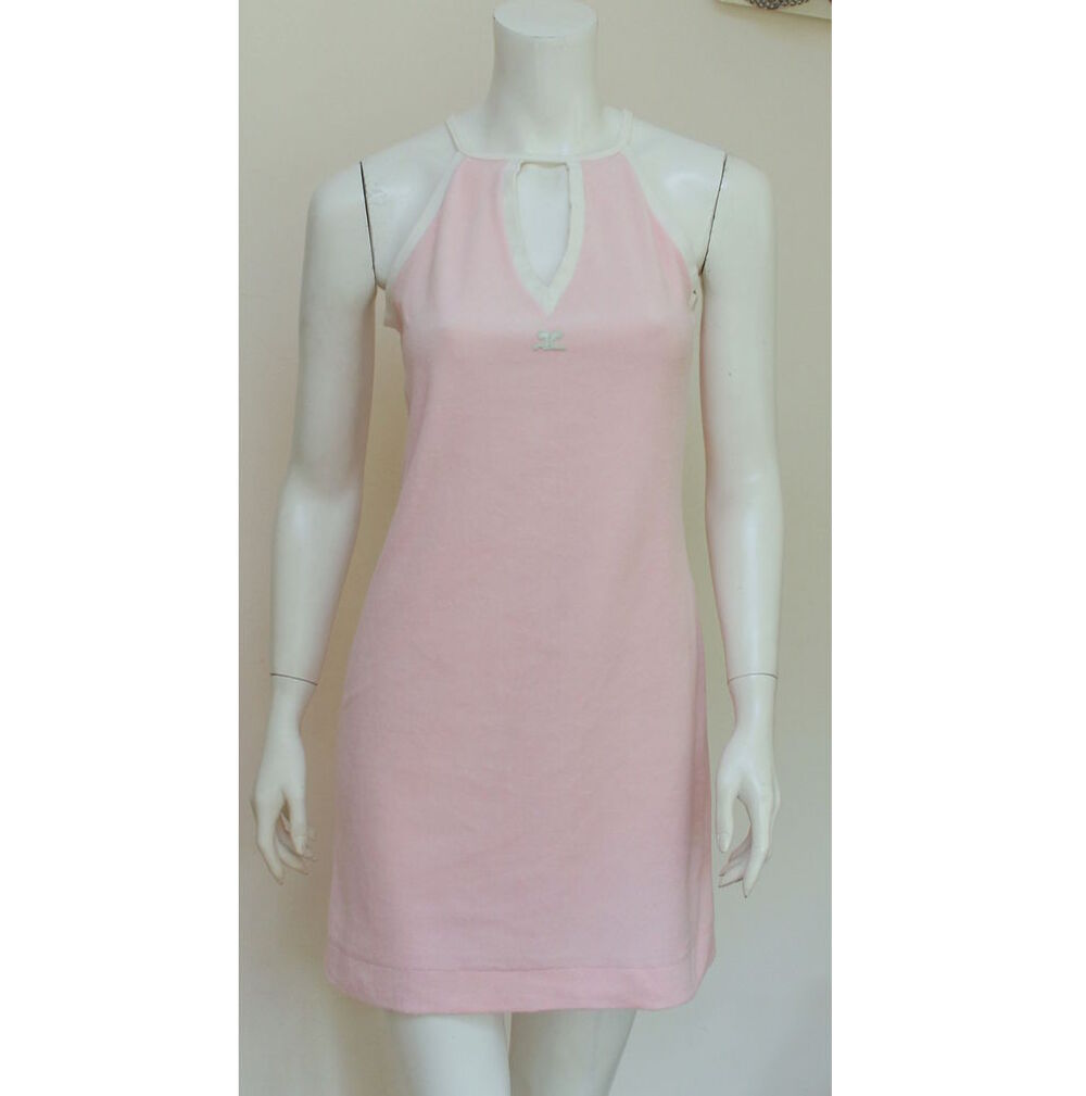 Robe velours &eacute;ponge COURREGES T.S Vêtements