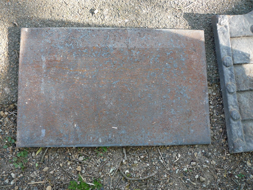 Plaque fonte Décoration