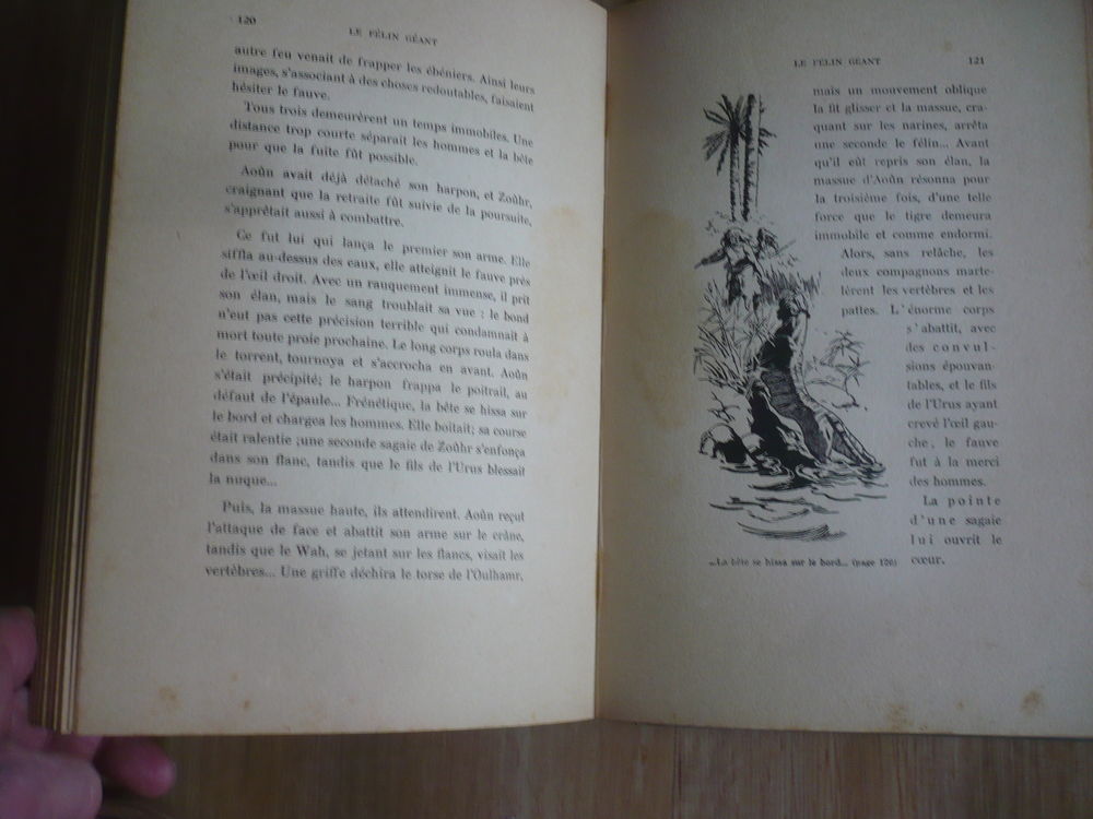LE F&Eacute;LIN G&Eacute;ANT de J.-H. ROSNY (1938) Livres et BD