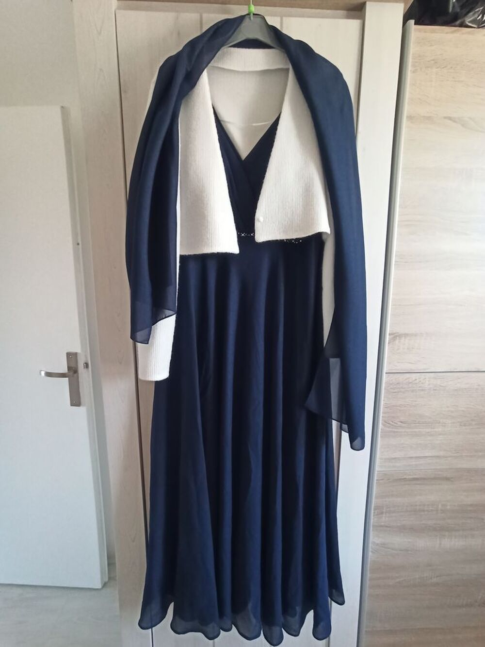Robe longue bleu Vêtements
