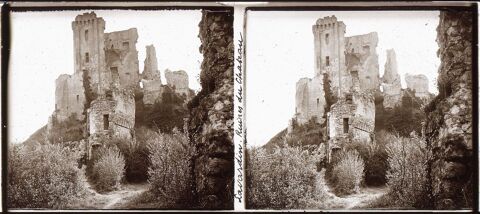 Boite 8 Vues Positifs Stéréos Lavardin, Montoire-sur-le-Loir 30 Loches (37)