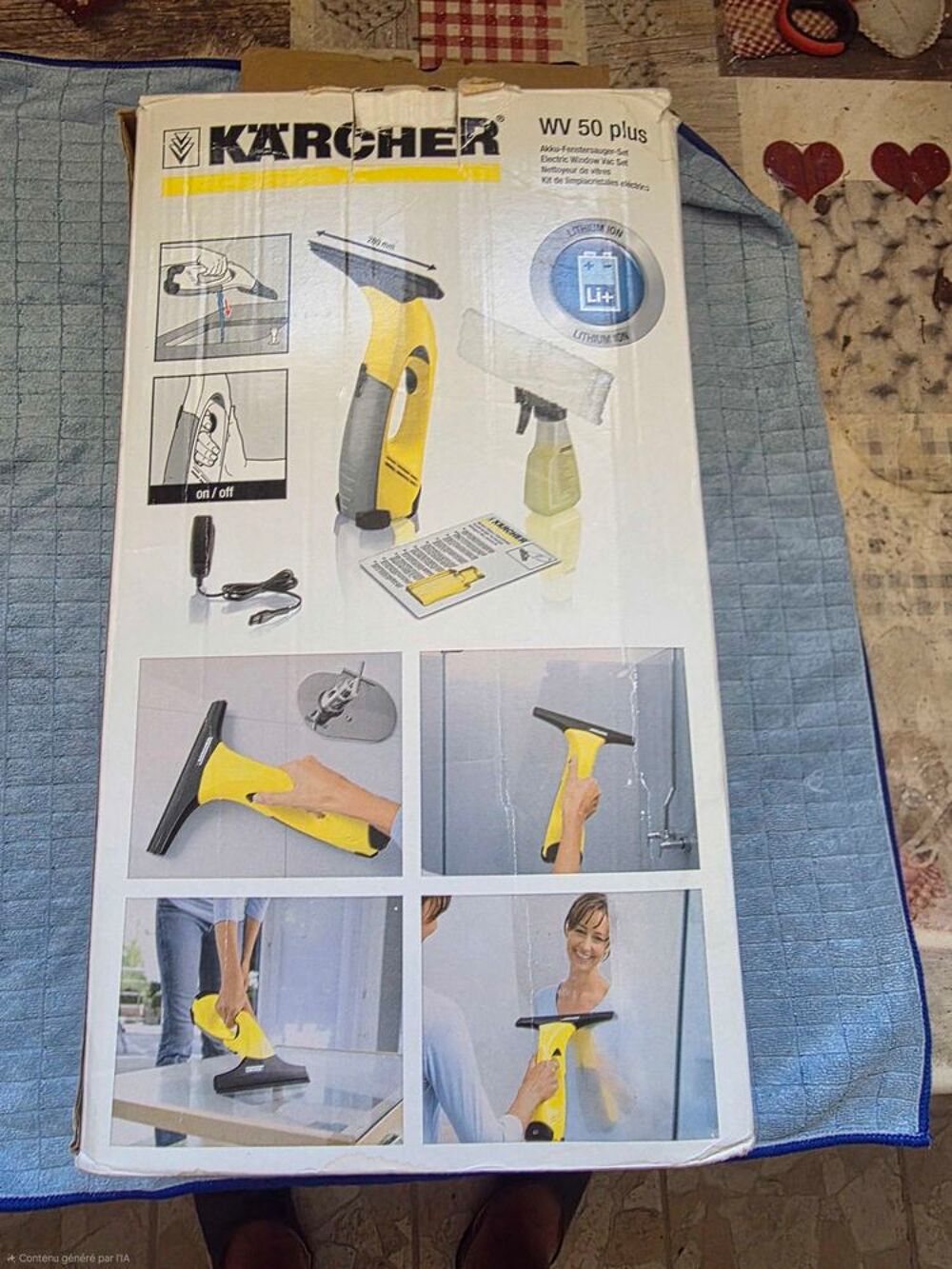 lave vitre Karcher Bricolage