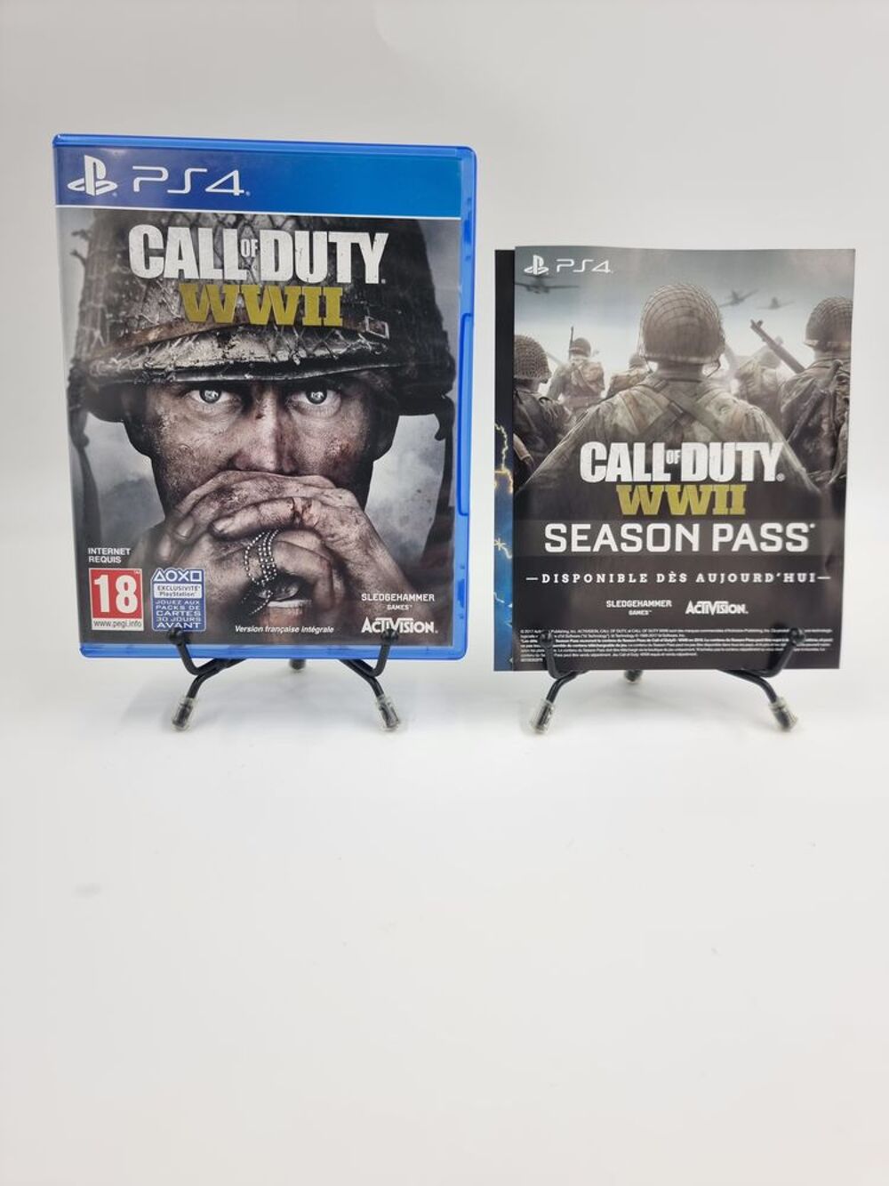 Jeu Playstation 4 Call of Duty WWII (2) en boite, complet Consoles et jeux vidéos