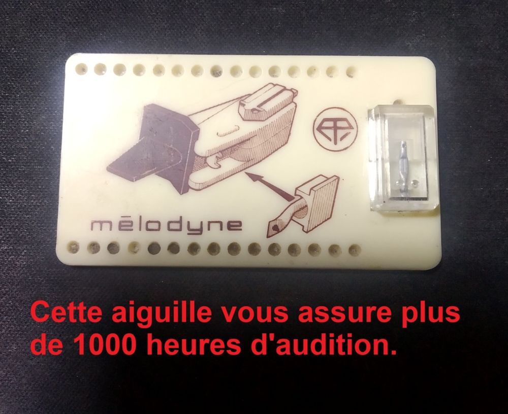 MELODYNE SAPHIR 33/45 T MC-RC6 NEUF Audio et hifi
