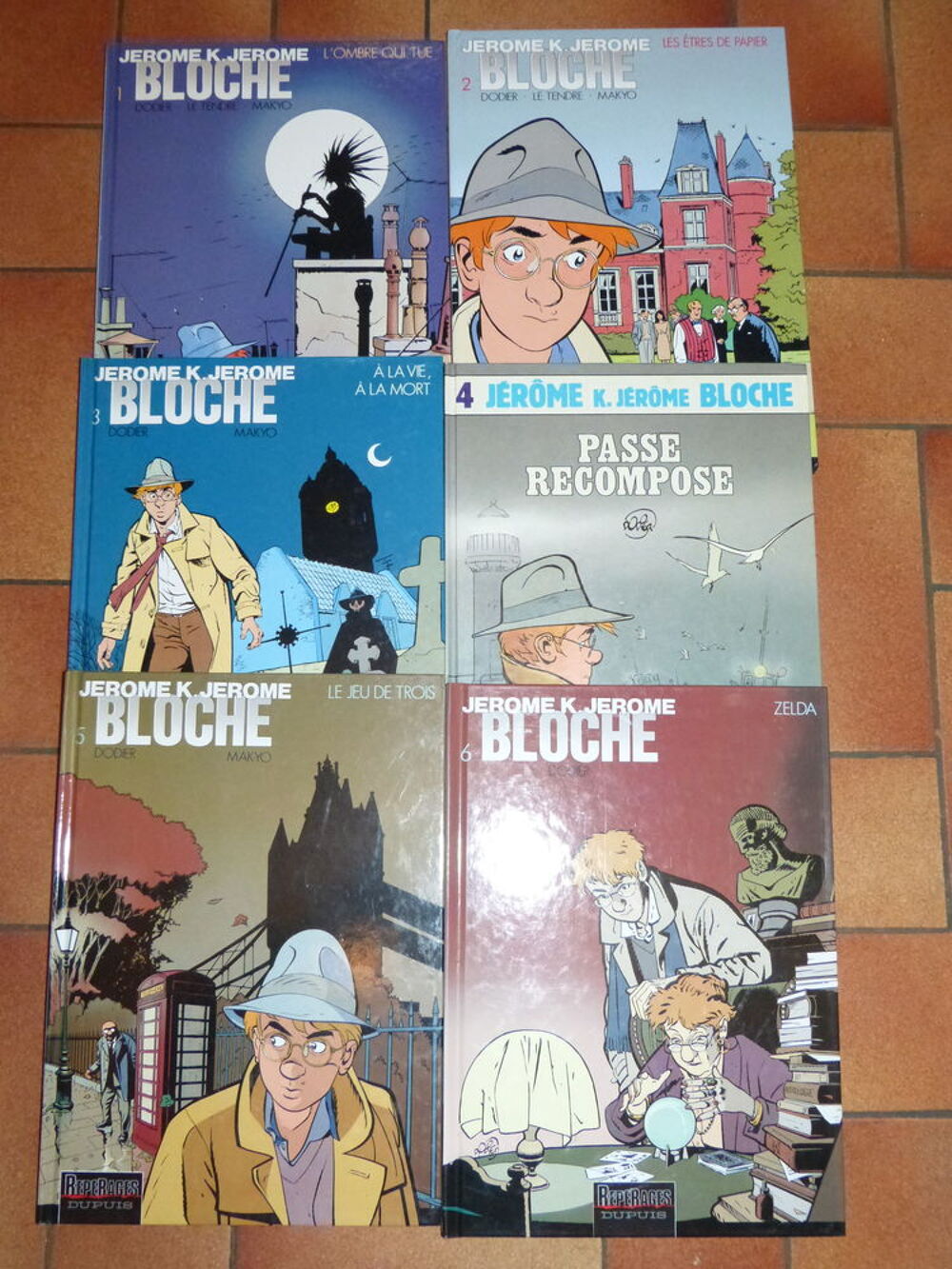  BD - JEROME K. JEROME BLOCHE - a choisir LISEZ LE TEXT Livres et BD
