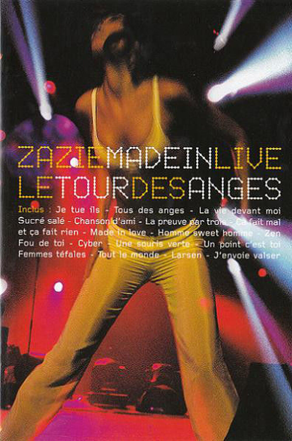 K7 vid&eacute;o concert DVD et blu-ray