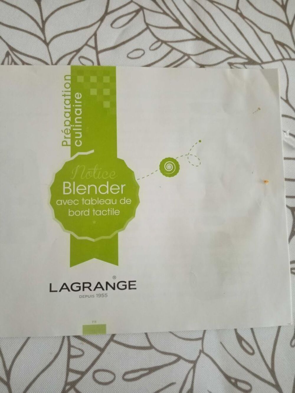 blender marque LAGRANGE Electroménager