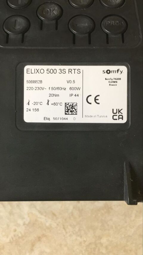 CARTE MERE SOMFY ELYXIO 500 3S RTS 24 V 120 Esp�daillac (46)