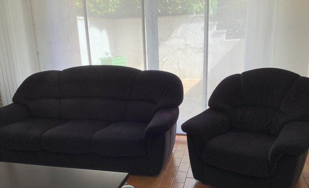 Ensemble canap&eacute; + fauteuil Meubles