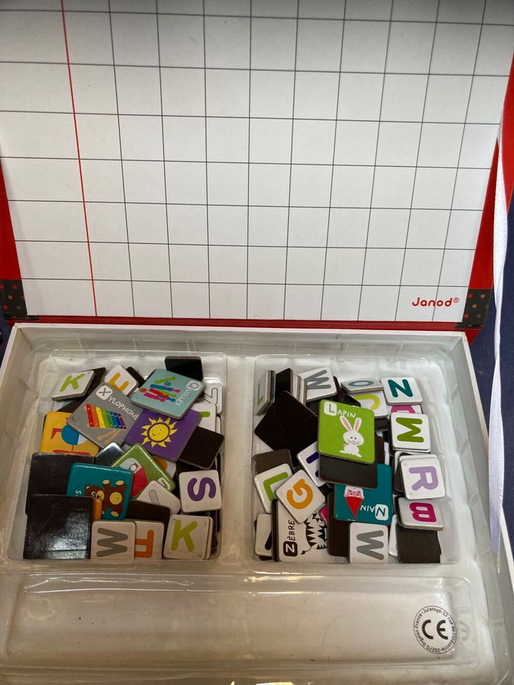 Coffret magn&eacute;tique alphabet JANOD Jeux / jouets