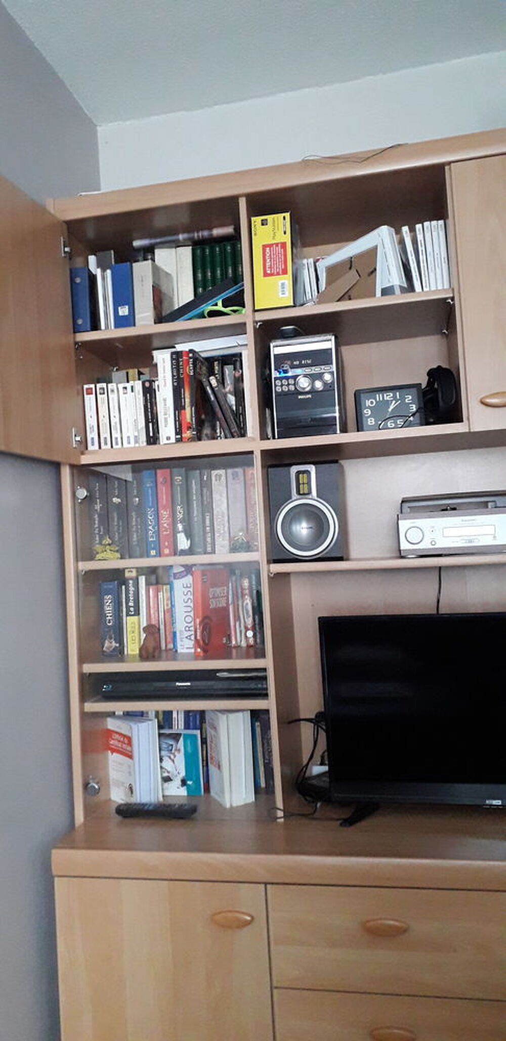 Living meuble TV et sa colonne Meubles