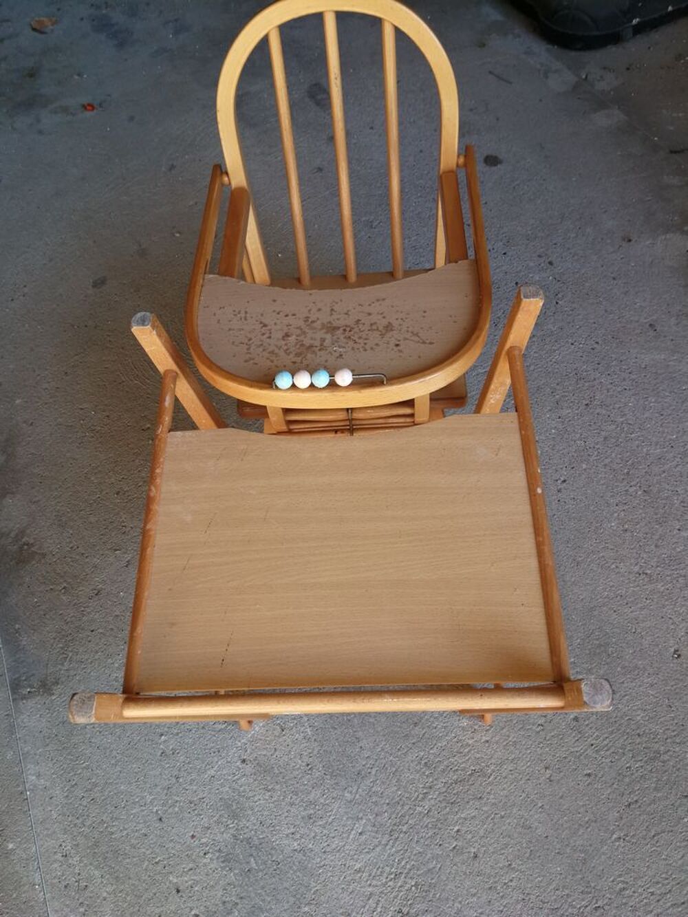 chaise haute en bois Mobilier enfants