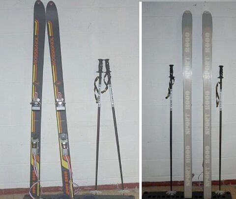 Paire de skis ROSSIGNOL 180 cm avec fixations LOOK ajustable 25 Loivre (51)