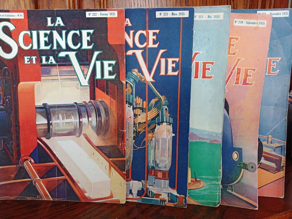 Revues "la science et la vie" Livres et BD