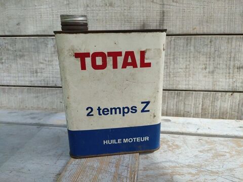 Bidon Huile Total 2 Temps Z Collection Garage Automobile 22 Loches (37)