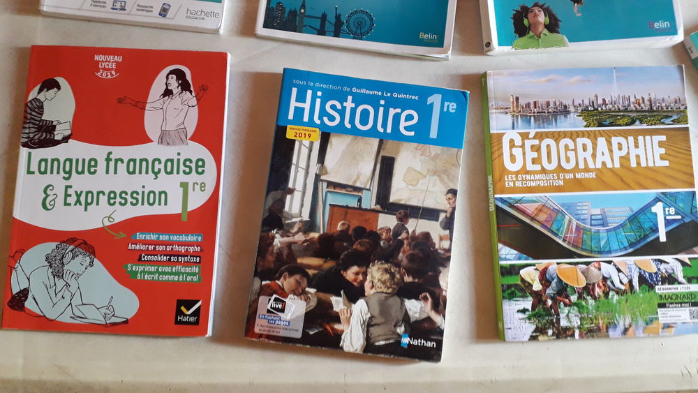 de livres de 1&egrave;re g&eacute;n&eacute;rale lyc&eacute;e Victor schoelcher Livres et BD