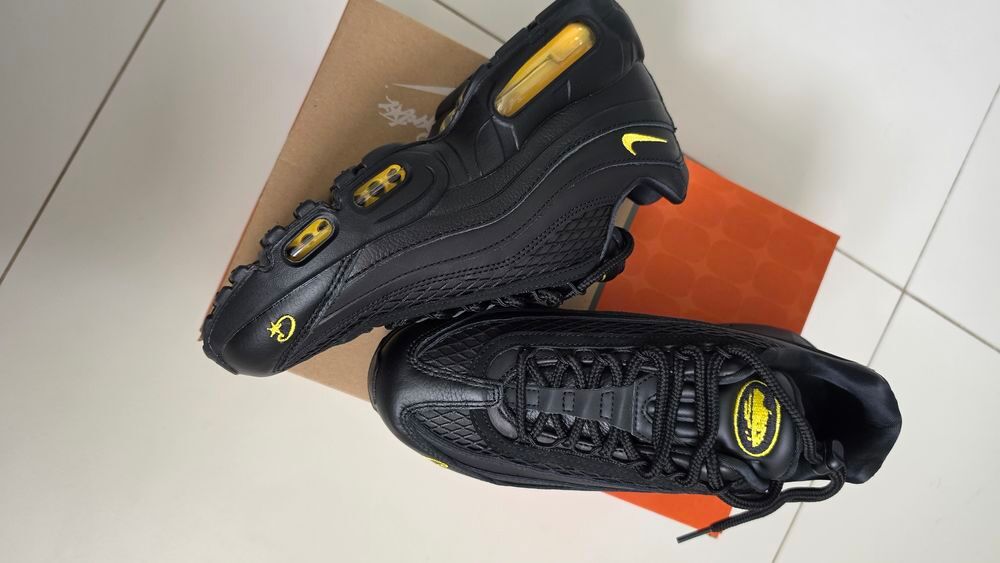? Nike Air Max 95 Corteiz Black Honey - Neuve Authentique Chaussures
