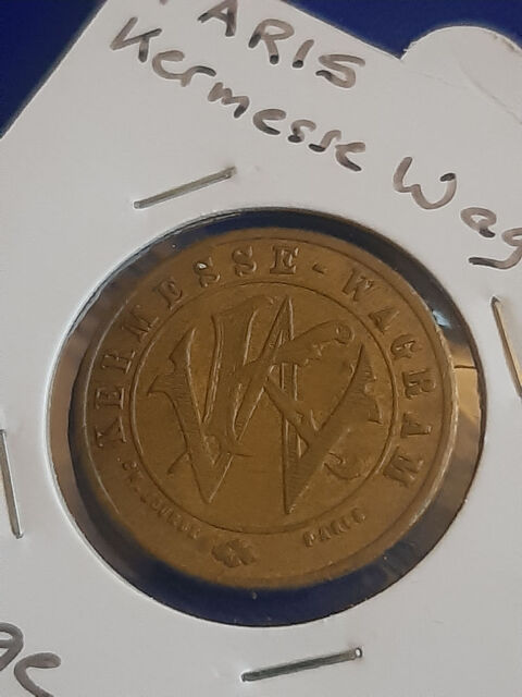 1905 Paris Kermesse Wagram jeton 6 Prats-de-Mollo-la-Preste (66)