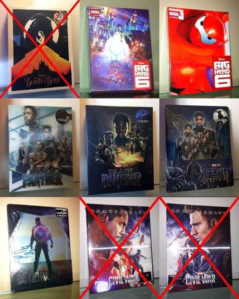 Blu Ray Steelbook de Chine - mrtsteph 0 Nogent-sur-Marne (94)