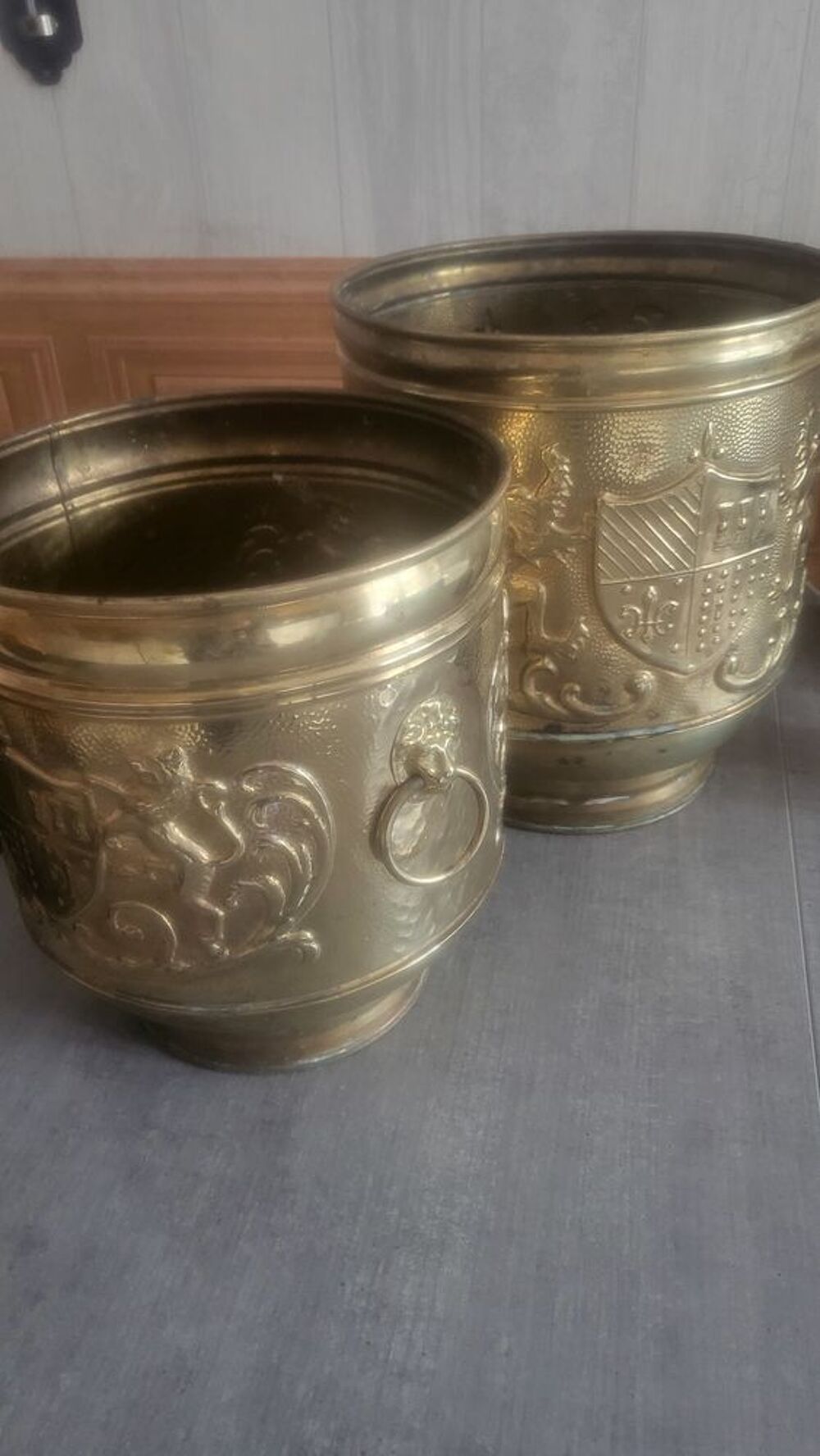 CACHE POT CUIVRE Décoration