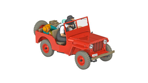 la jeep rouge 30cm (TINTIN au pays de l'or noir)
35 Mirecourt (88)